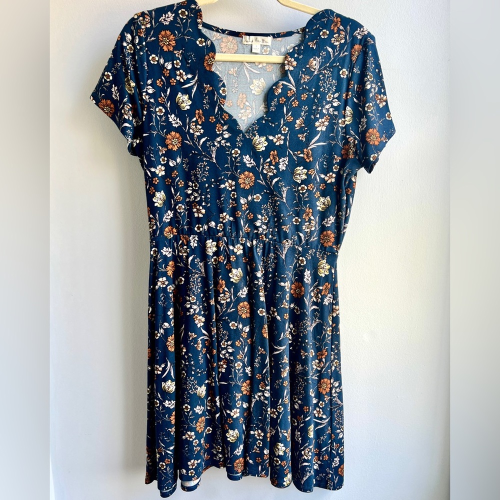 Nine Britton Floral Mini Dress